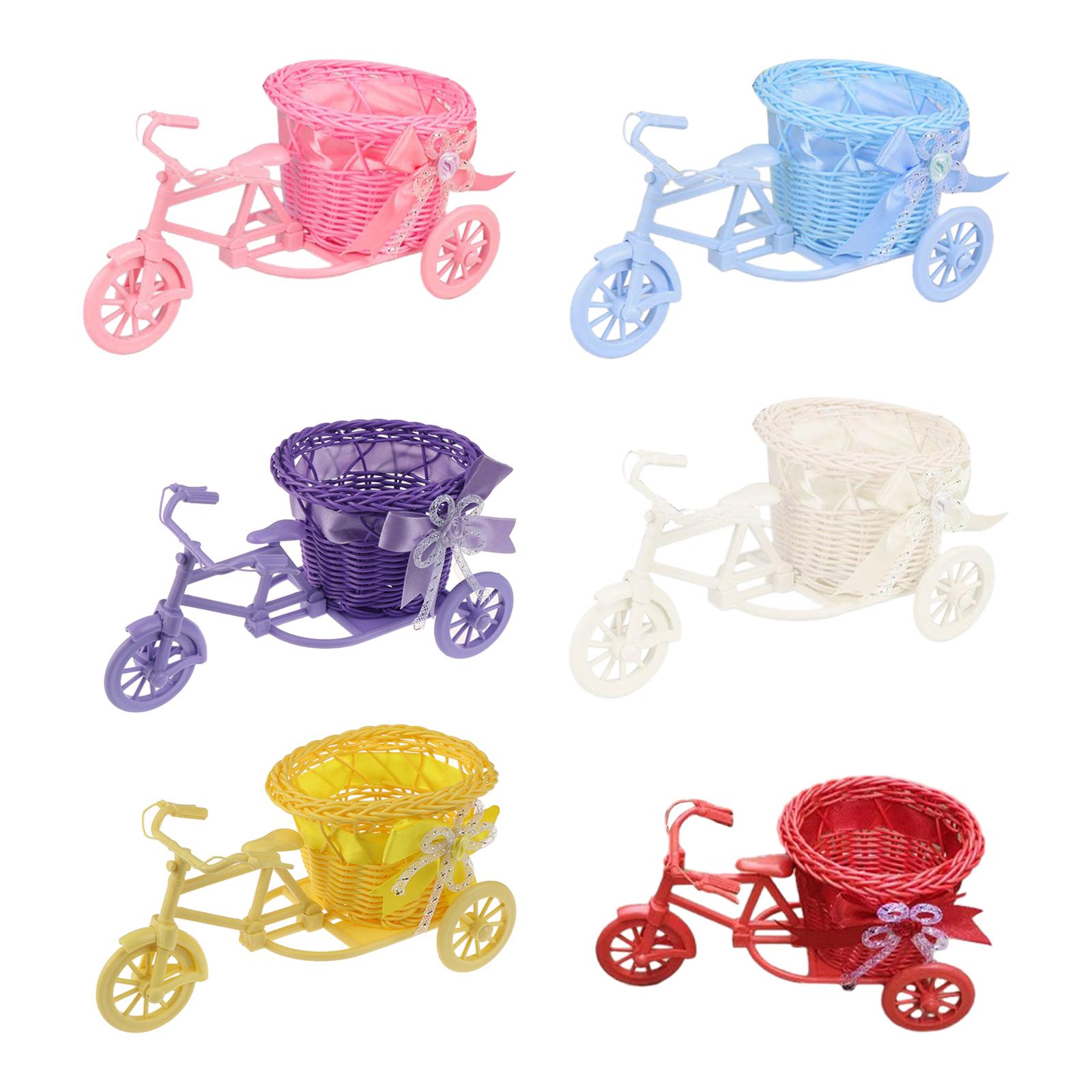Bicycle Artificial Flower Bask - Plant Parents ulasan dan harga