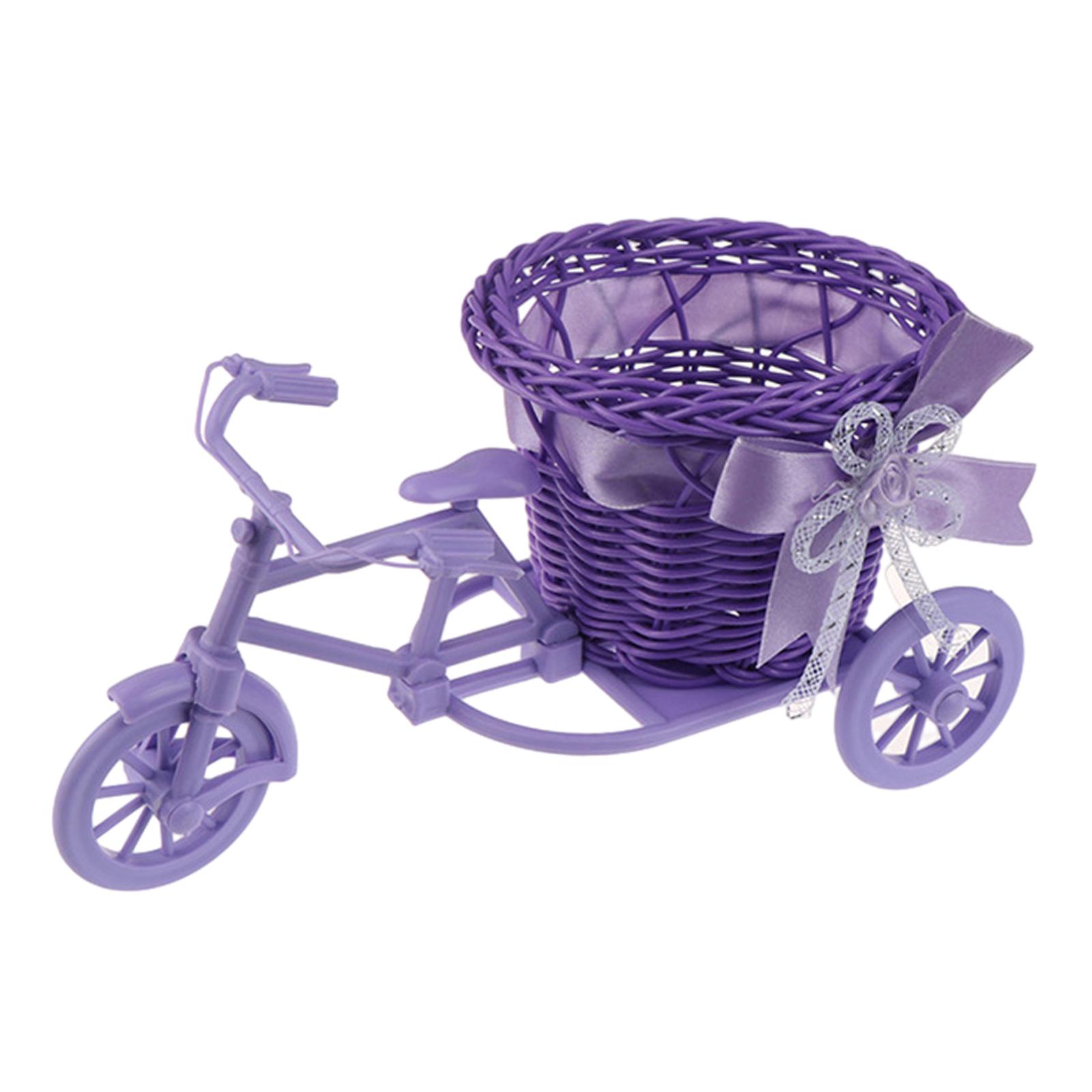Bicycle Artificial Flower Bask - Plant Parents ulasan dan harga