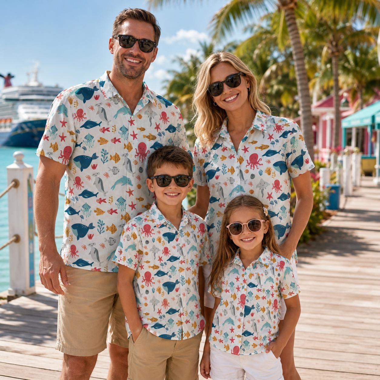 Hawaiian Children's Shirt Plan - Plant Parents ulasan dan harga