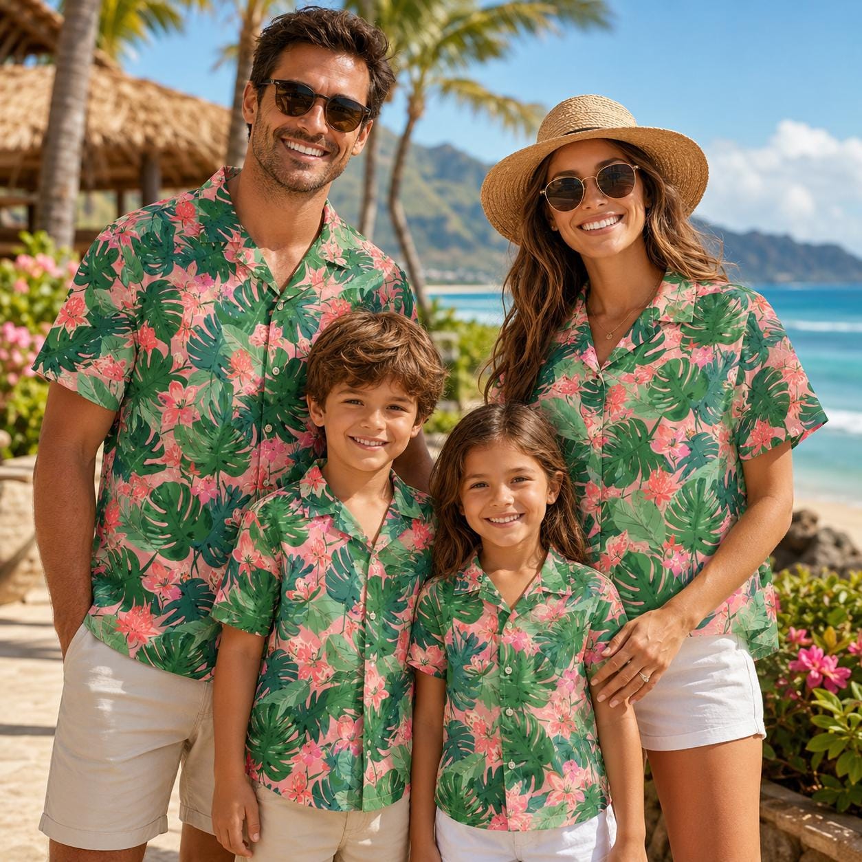 Hawaiian Children's Shirt Plan - Plant Parents ulasan dan harga